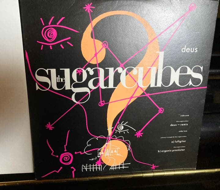 The Sugarcubes - Deus 10" Vinyl Single Bjork Post-Punk Icelandic Indie Japan