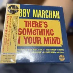 Bobby Marchan There's Something On Your Mind CD Japan Paper Sleeve Obi R&B