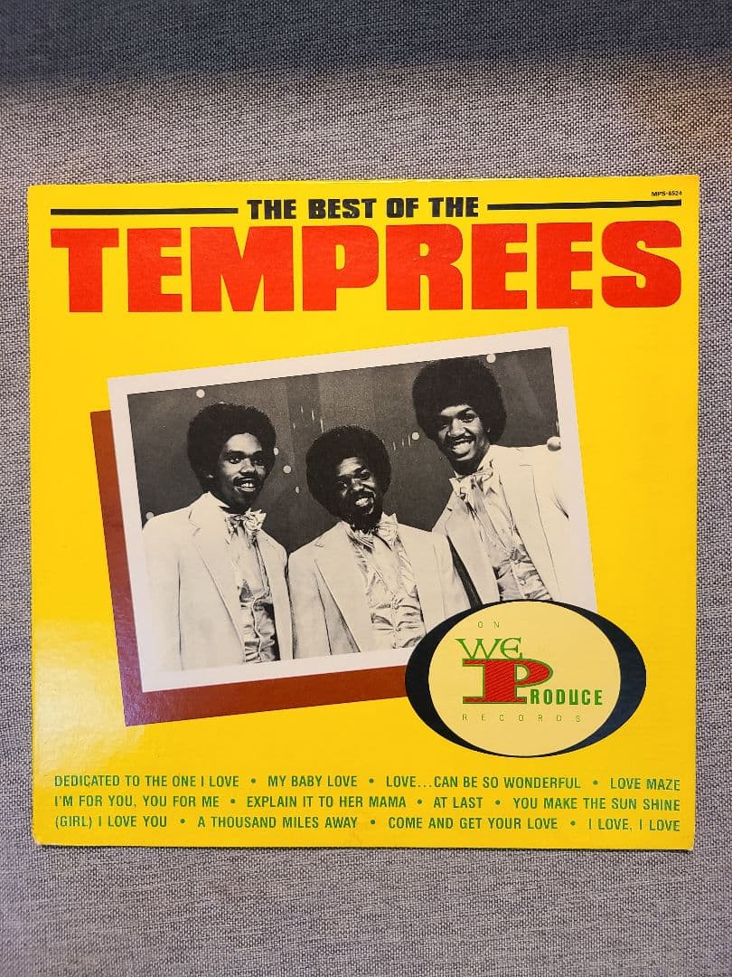 The Temprees - The Best Of The Temprees Vinyl LP Soul 1984 Stax Pressing