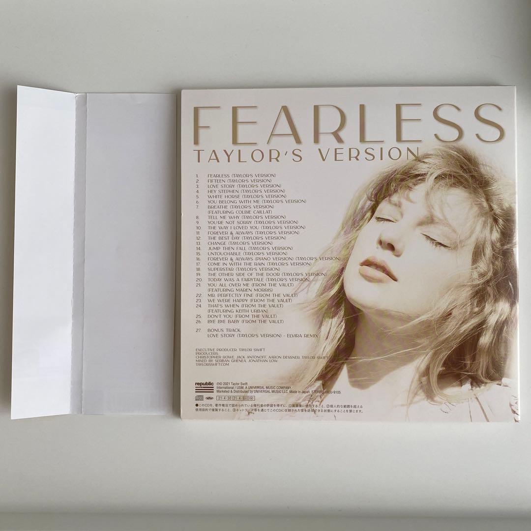 Taylor Swift Fearless (Taylor's Version) Deluxe 2CD Japan Limited Edition | Japansoundstore