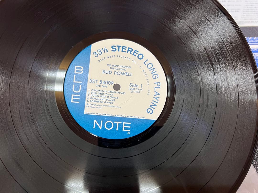 Bud Powell The Scene Changes Blue Note Japan OBI Near Mint LP Jazz Bebop | Japansoundstore