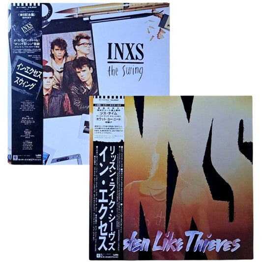 INXS LP Japan Import with Obi Excellent Condition 2 Records | Japansoundstore