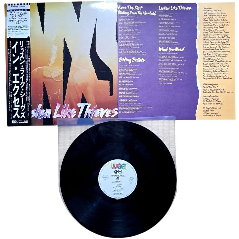 INXS LP Japan Import with Obi Excellent Condition 2 Records | Japansoundstore