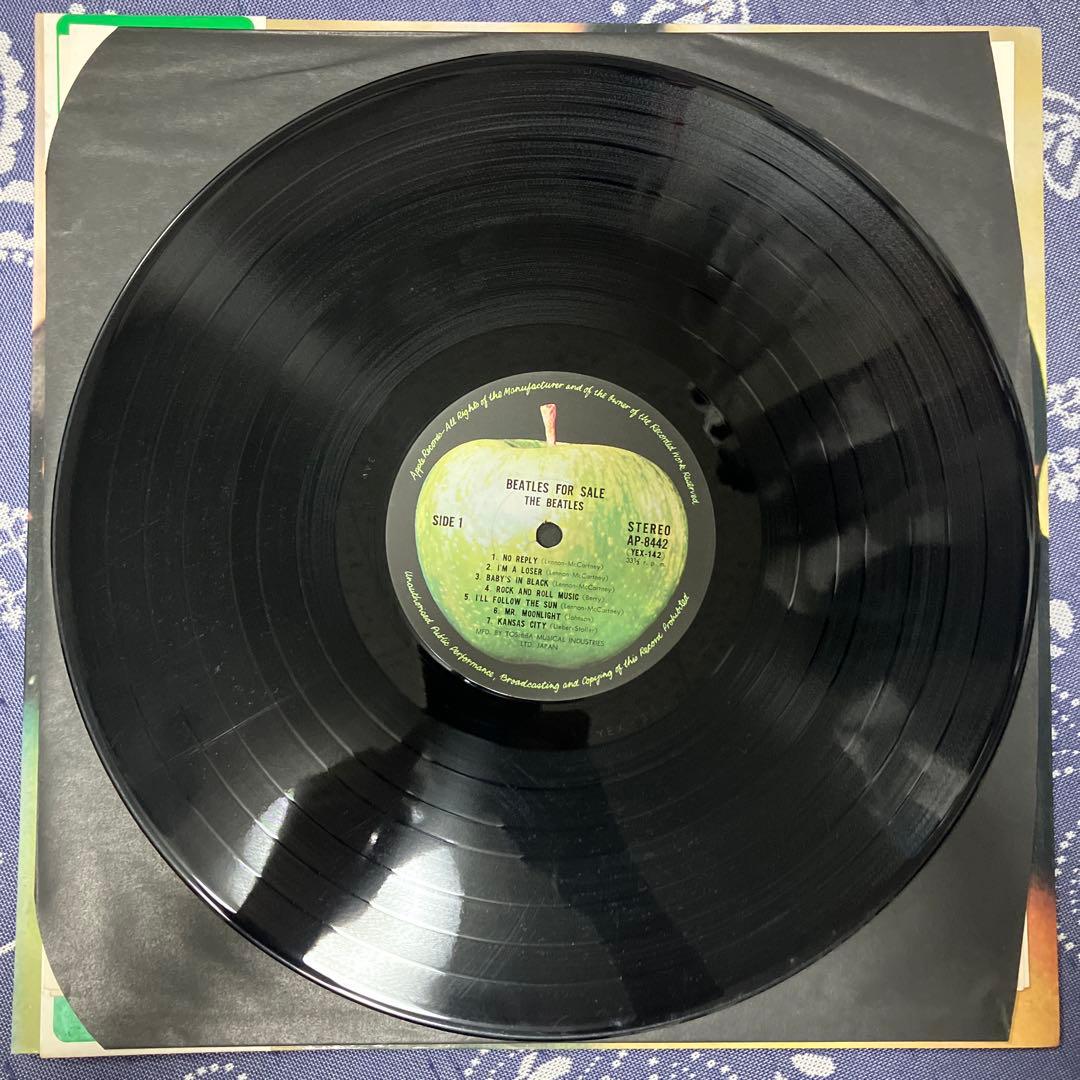 The Beatles - Beatles For Sale (Beatles '65) Japan LP w/ Rare Green Arrow Obi