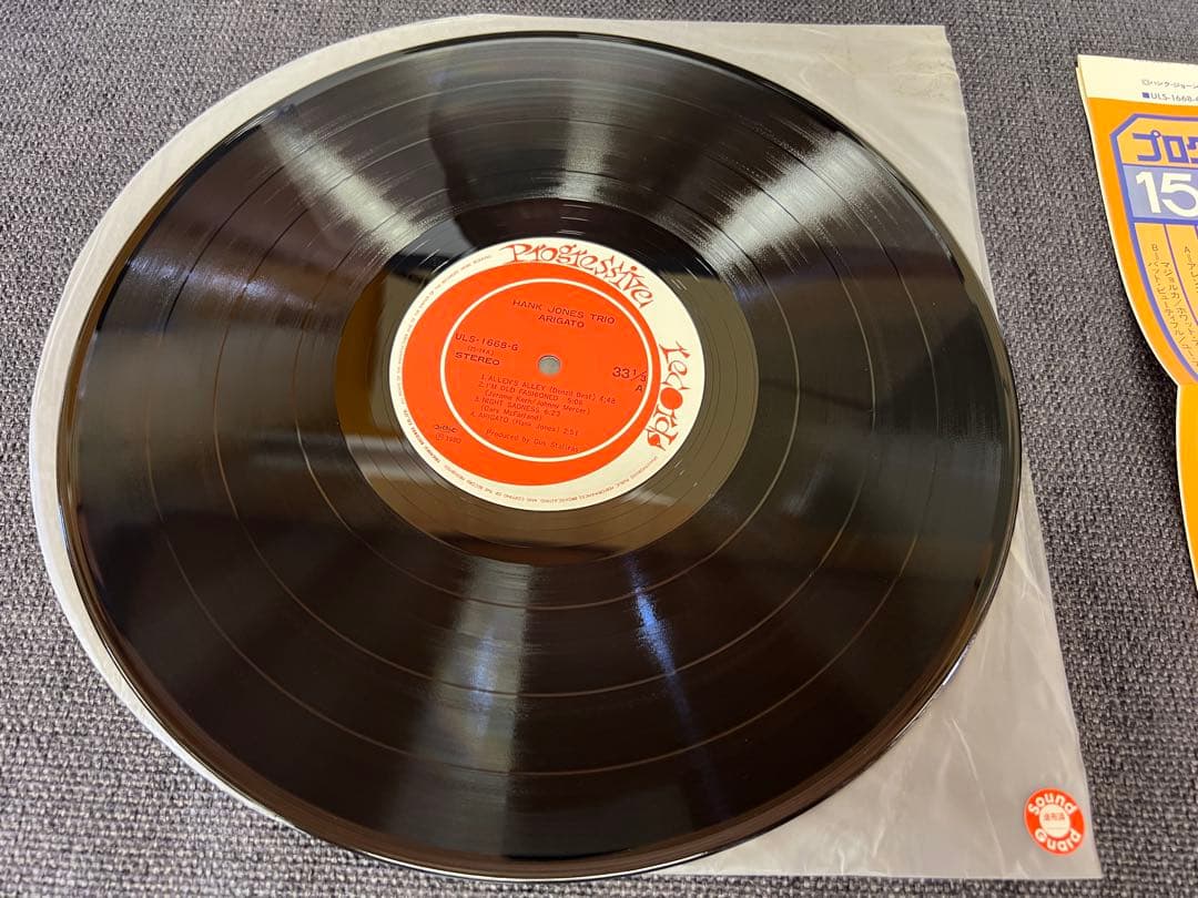 Hank Jones ARIGATO Japanese LP 1980 Vinyl Jazz Record W/ Obi Excellent | Japansoundstore