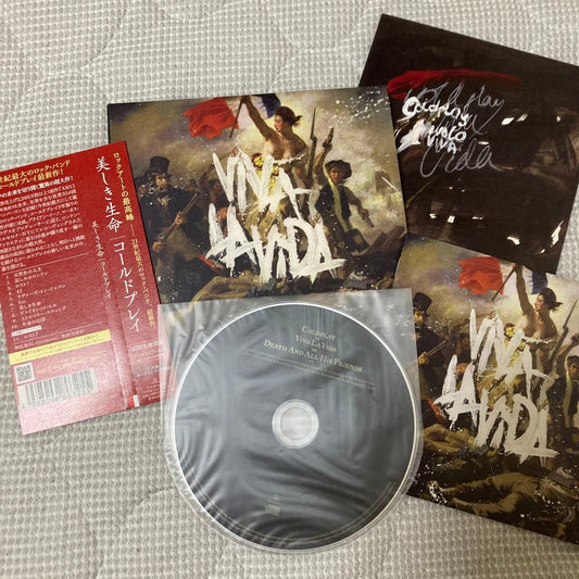Coldplay - Viva La Vida CD Japan Press with OBI Limited Edition