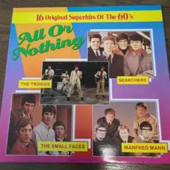 Various Artists - All Or Nothing 16 Original Superhits 60s Vinyl LP Japan Import