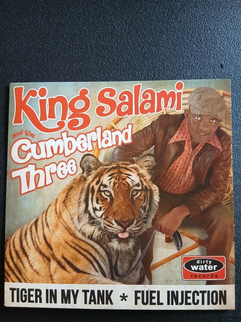 King Salami & The Cumberland Three - Tiger In My Tank 7" Garage Punk Rock