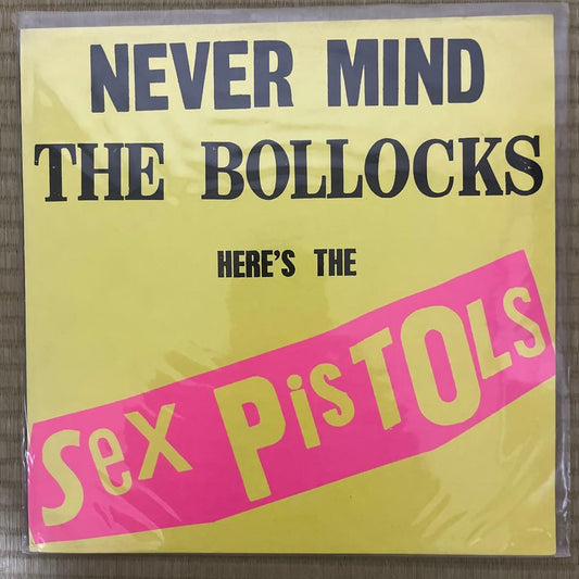 Sex Pistols NEVER MIND THE BOLLOCKS LP Yellow Pink Vinyl Used | Japansoundstore
