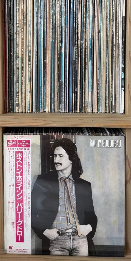 Barry Goudreau - S/T Vinyl LP Japan 1980 Epic 25-3P-230 w/ OBI Boston Members