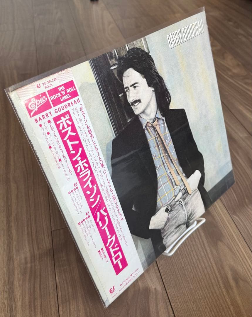 Barry Goudreau - S/T Vinyl LP Japan 1980 Epic 25-3P-230 w/ OBI Boston Members