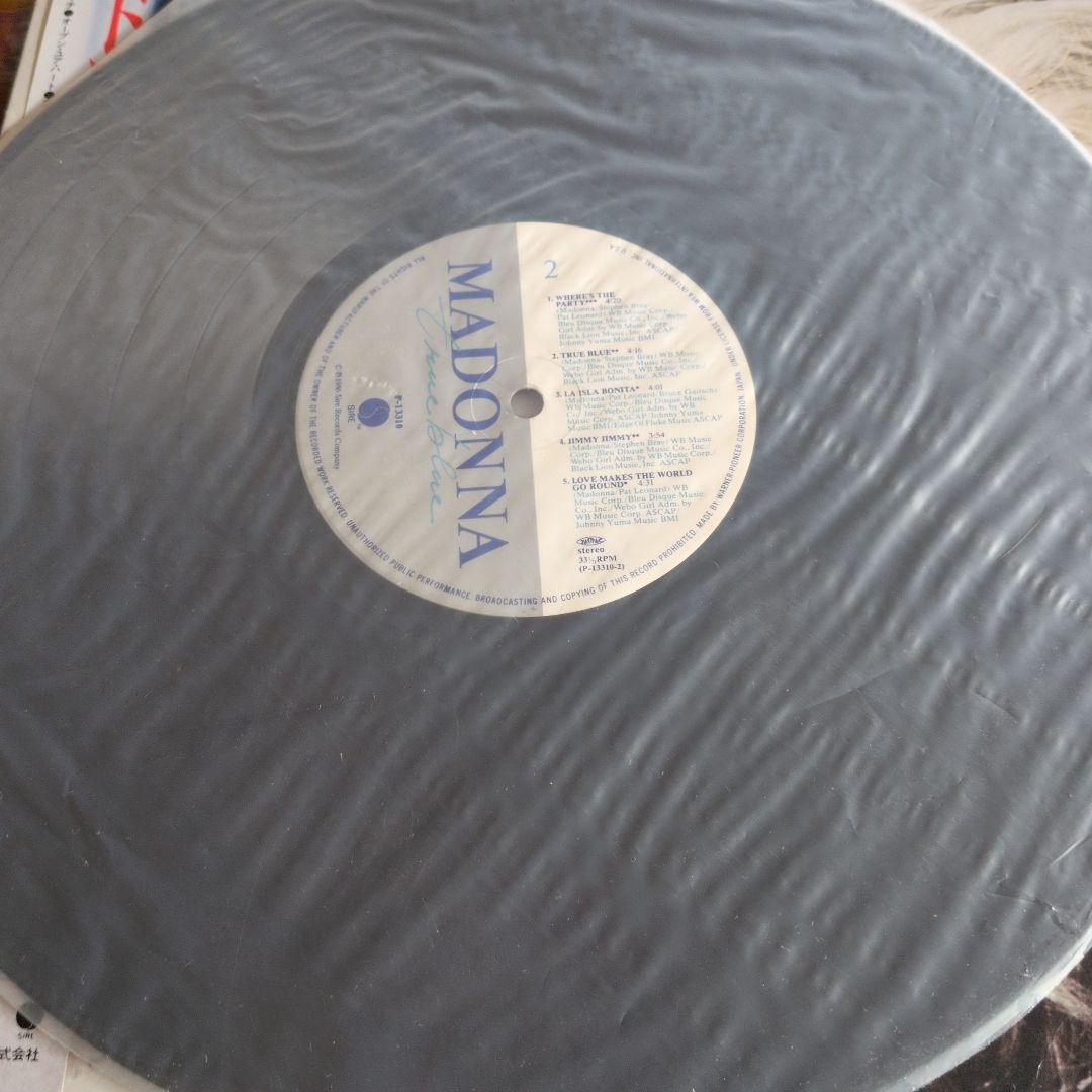Madonna True Blue Vinyl LP Japan Pressing with Obi Strip