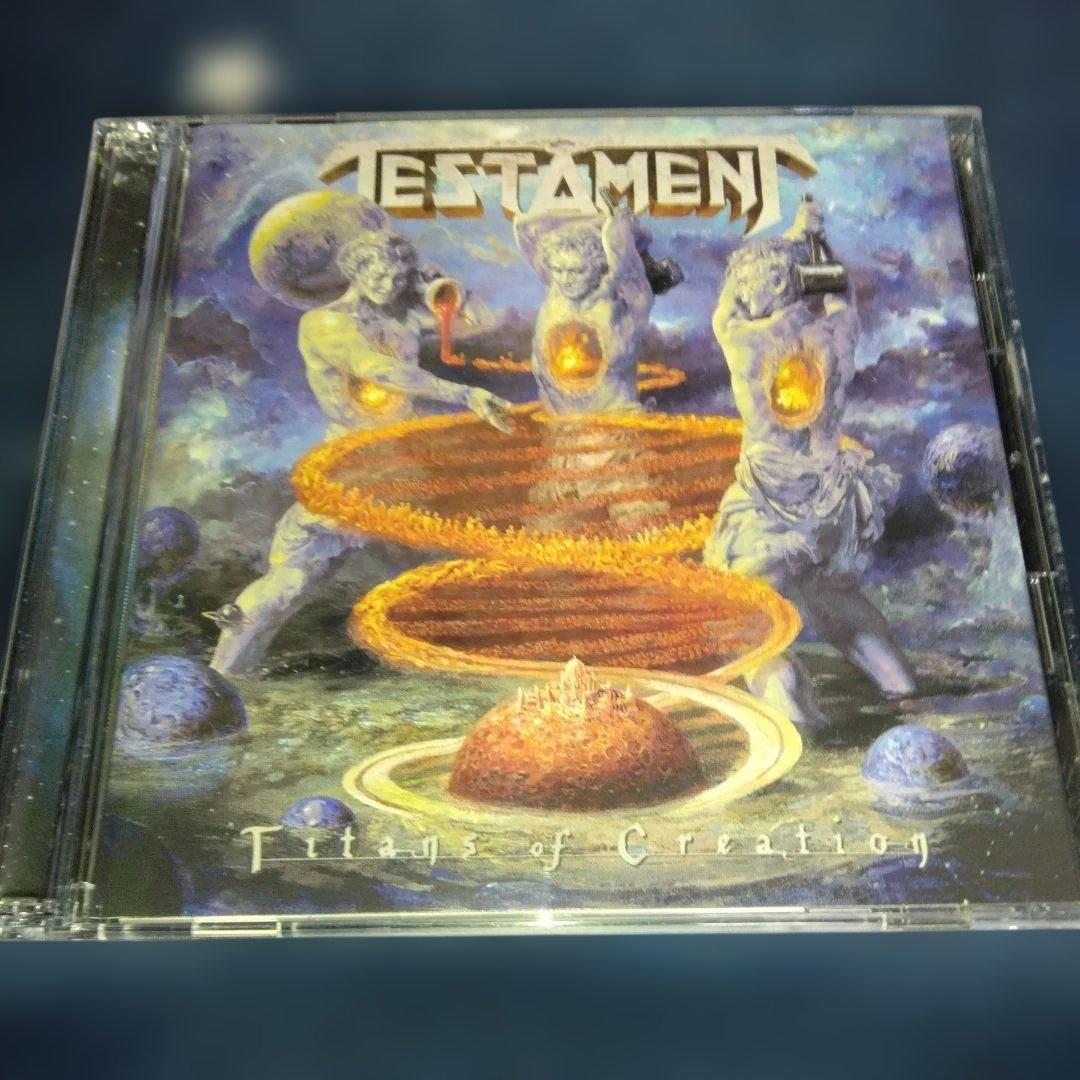 Testament Titans of Creation 2CD Japan Press with OBI Limited Edition 2020