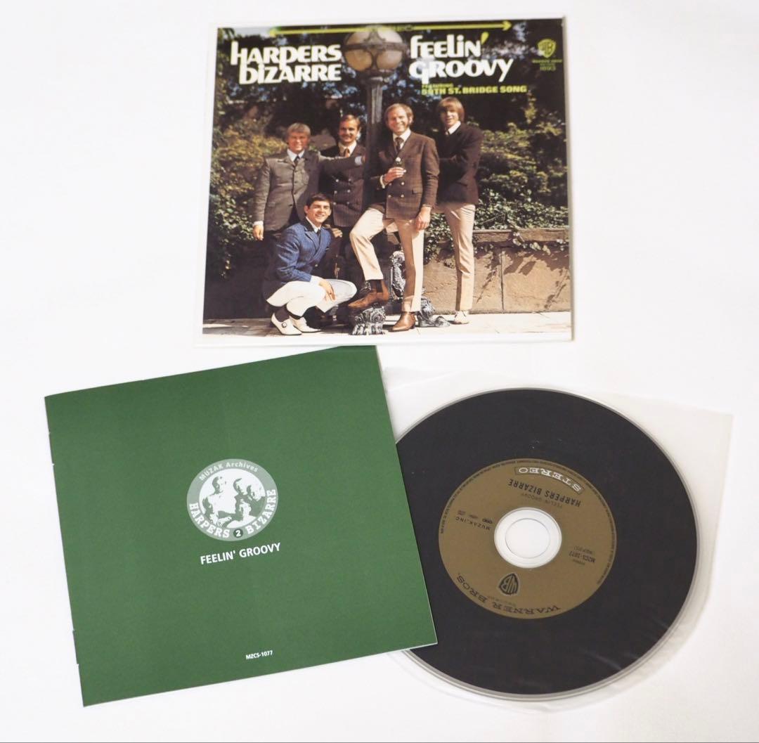 Harpers Bizarre Feelin' Groovy Mini LP CD Japan Press with OBI 1967/2005
