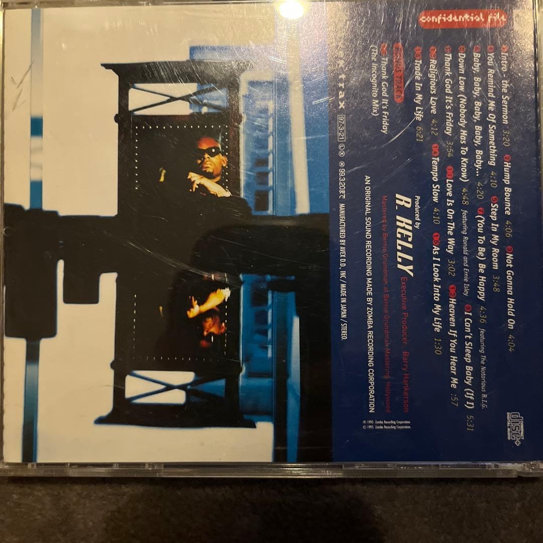 R. Kelly - R. Kelly Japan Press CD with OBI, Limited Edition, Bonus Track, 1997