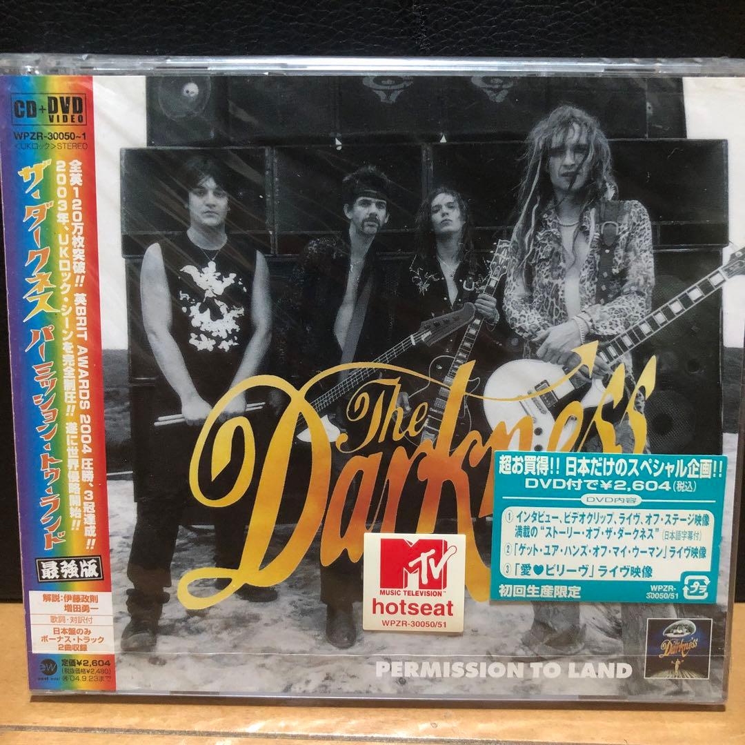 The Darkness - Permission To Land CD+DVD Japan Press Limited Edition with OBI