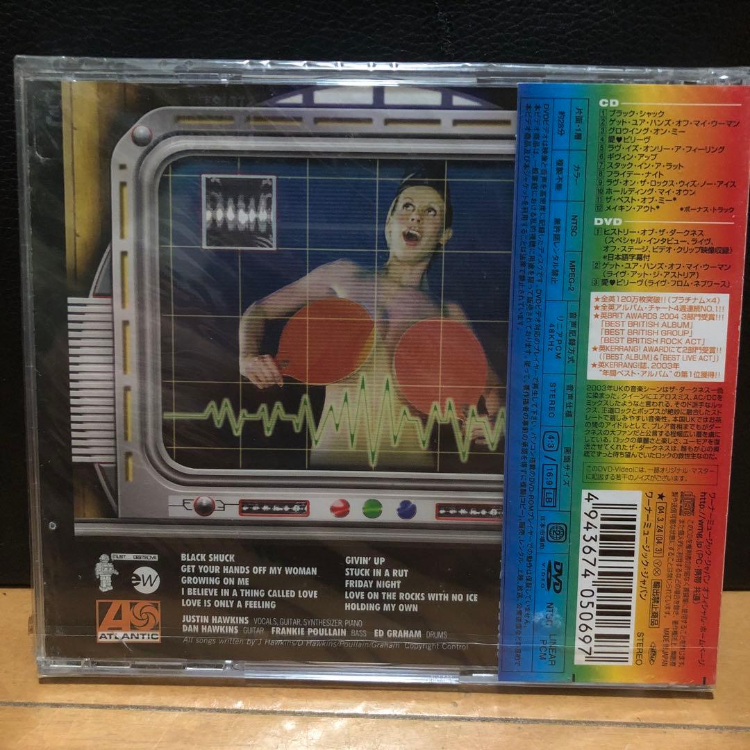 The Darkness - Permission To Land CD+DVD Japan Press Limited Edition with OBI