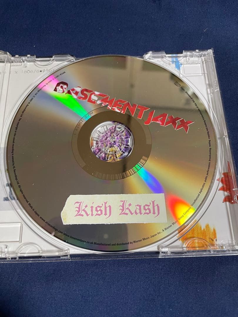 Basement Jaxx Kish Kash CD Japan Press with OBI 2003 Limited Edition