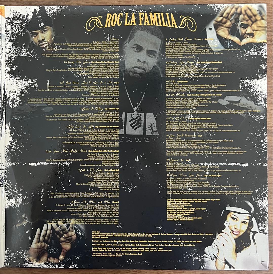 Jay-Z The Dynasty Roc La Familia 2LP Original 2000 Hip Hop Vinyl