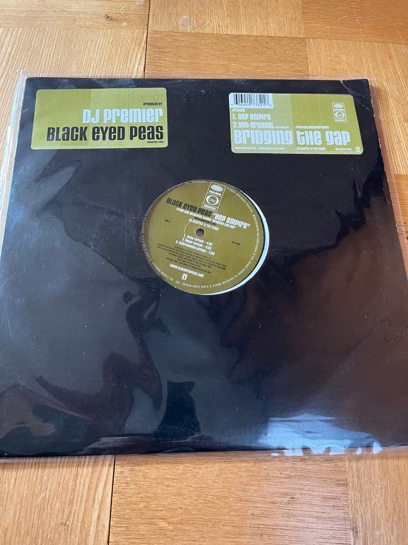 DJ Premier & Black Eyed Peas Bridging 12" Record Black | Japansoundstore
