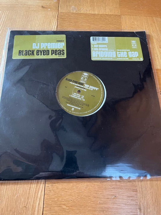 DJ Premier & Black Eyed Peas Bridging 12" Record Black | Japansoundstore