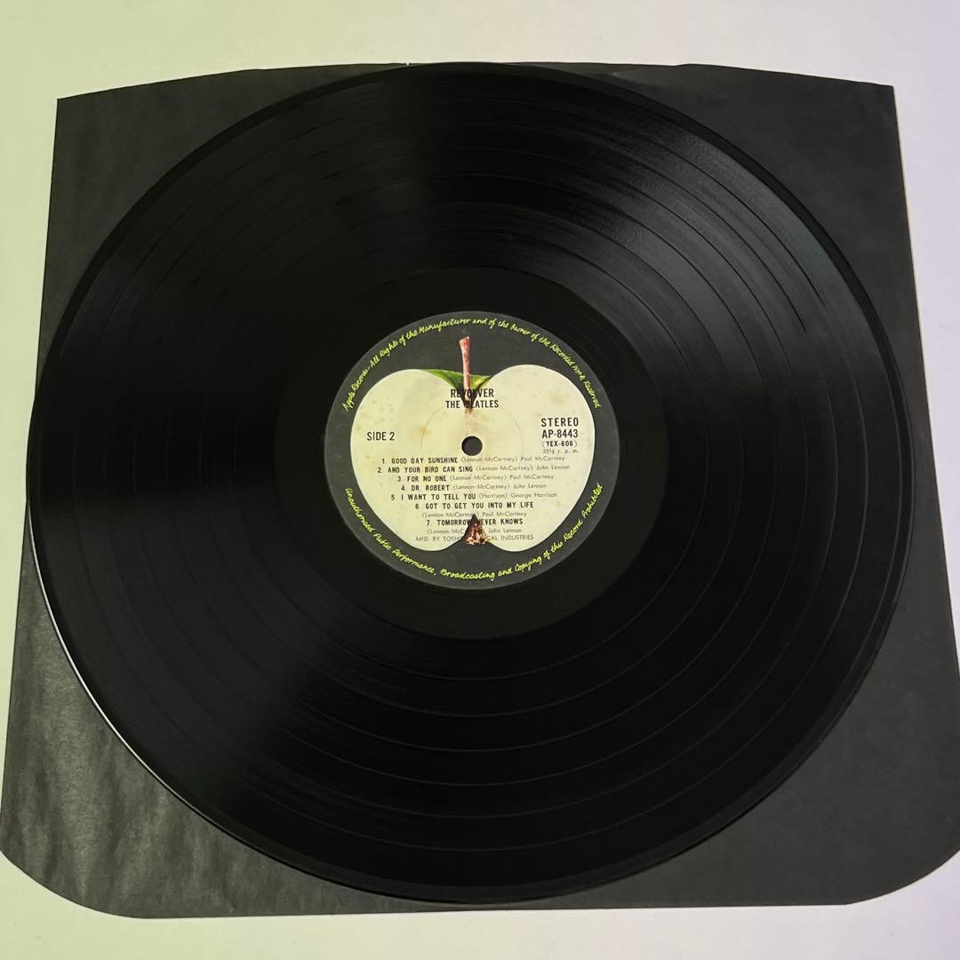 THE BEATLES Revolver LP Vinyl Record AP-8443 Japan Apple Obi Insert Included