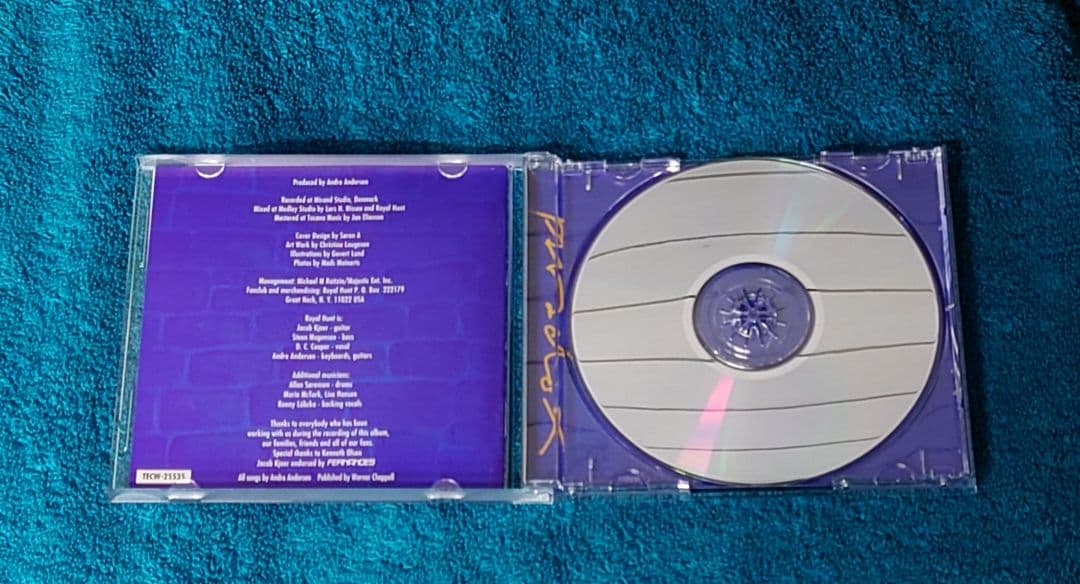 Royal Hunt - Paradox CD Japan Press with OBI Limited Box Edition 1997