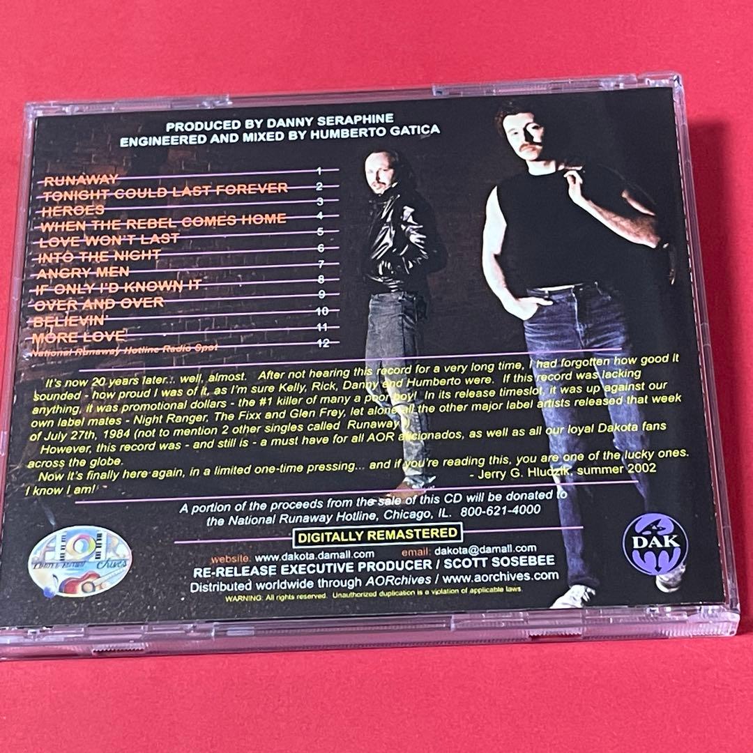Dakota - Runaway CD Limited Edition Remastered AOR Hard Rock Import 2002