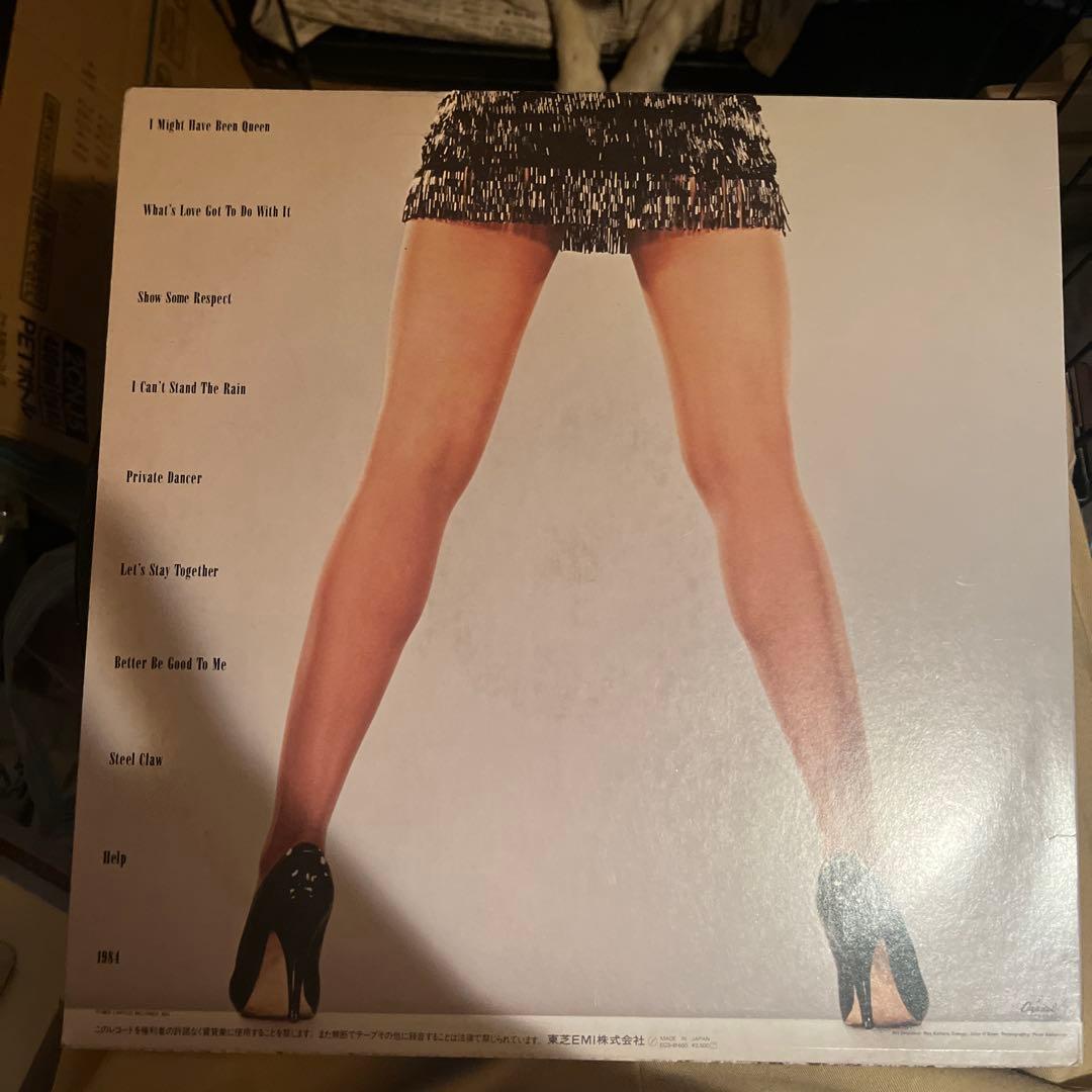 Tina Turner Private Dancer Vinyl LP 1984 Japan Pressing ECS-81650