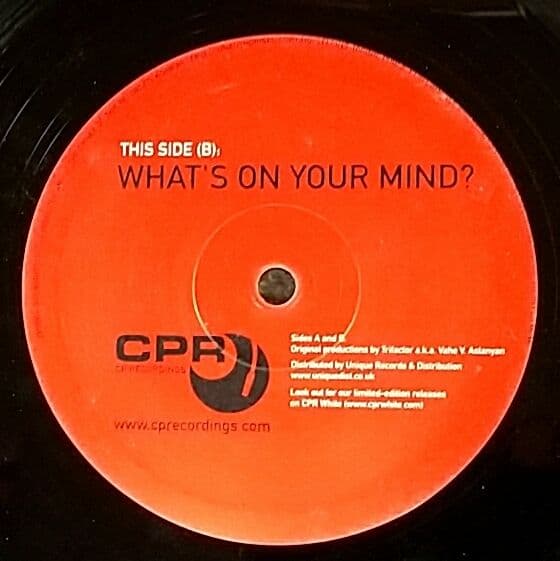 Trifactor - Deep Mind EP 12" Vinyl Electronic House Techno Club DJ