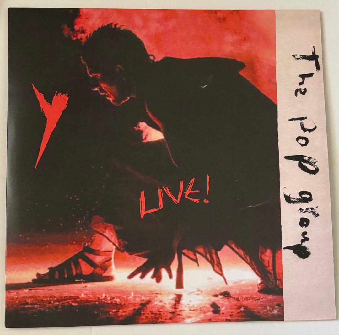 The Pop Group Y LIVE! Vinyl LP Record w/ Rare Original Tour Poster Post-Punk