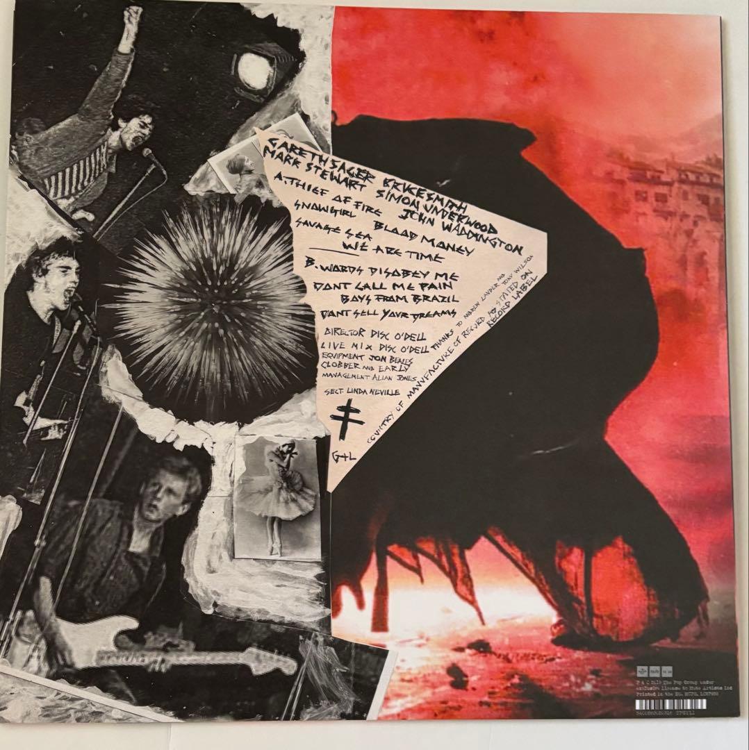 The Pop Group Y LIVE! Vinyl LP Record w/ Rare Original Tour Poster Post-Punk