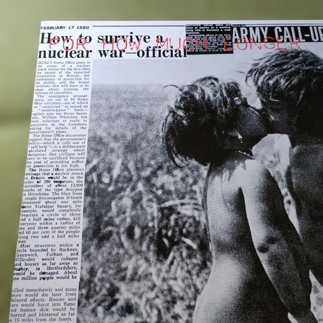 The Pop Group - For How Much Longer Do We Tolerate Mass Murder? LP Japan Post Pu