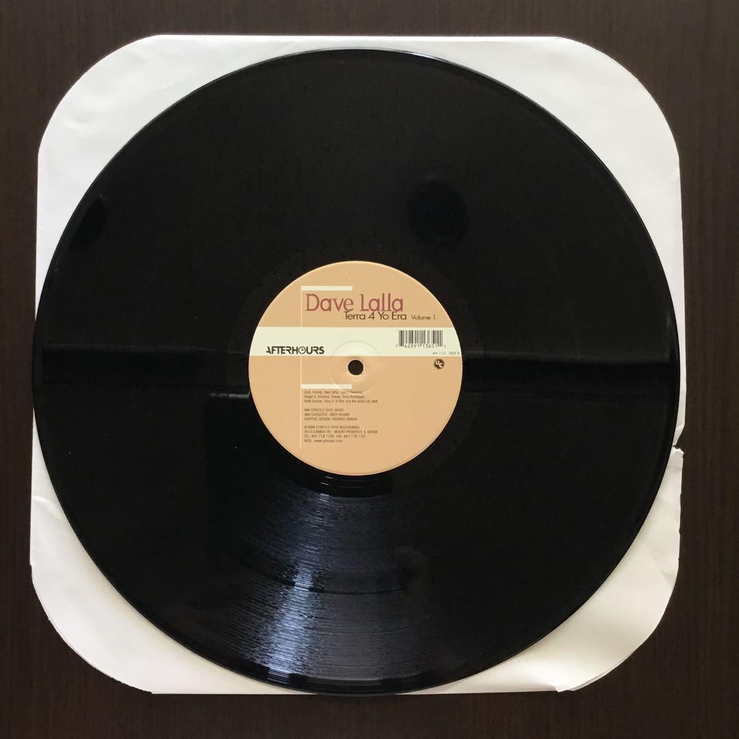 Dave Lalla - Terra 4 Yo Era Volume 1, Vinyl 12" EP, Strictly Hype Recordings