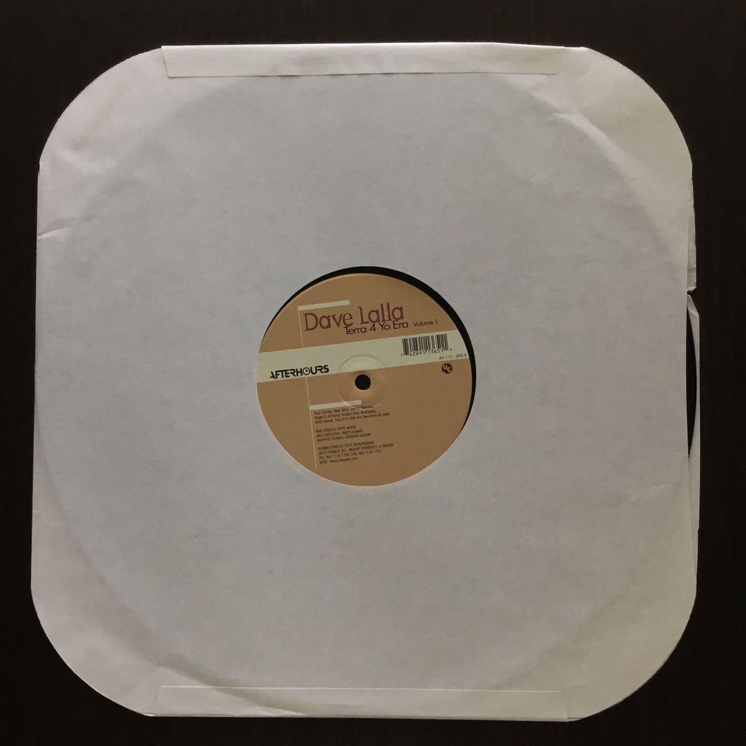 Dave Lalla - Terra 4 Yo Era Volume 1, Vinyl 12" EP, Strictly Hype Recordings