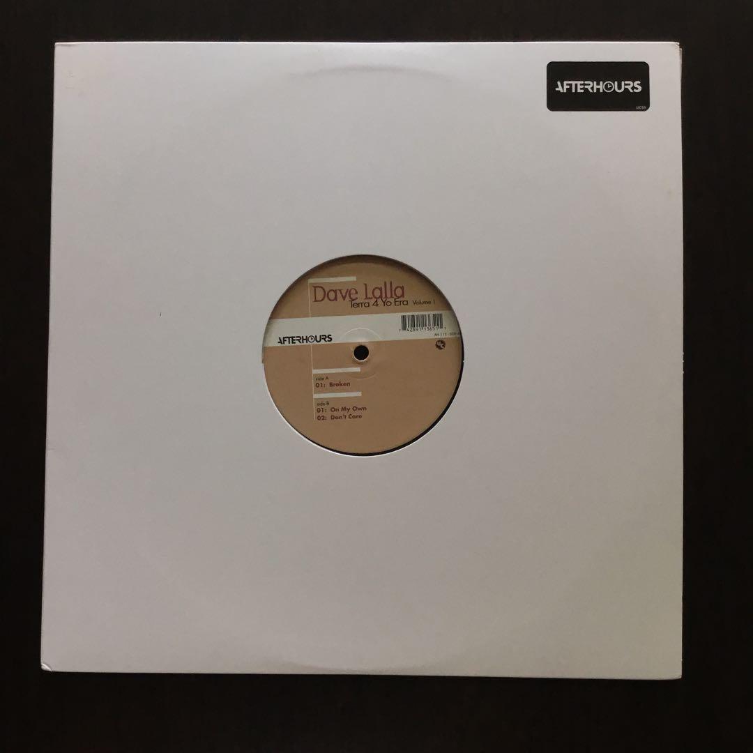 Dave Lalla - Terra 4 Yo Era Volume 1, Vinyl 12" EP, Strictly Hype Recordings