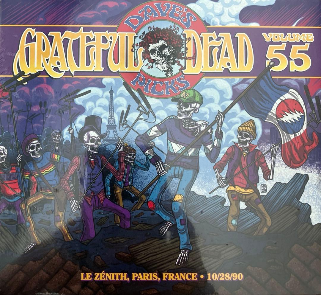 Grateful Dead Dave's Picks Vol. 55 3CD Limited  Oct. 1990 Paris France | Japansoundstore