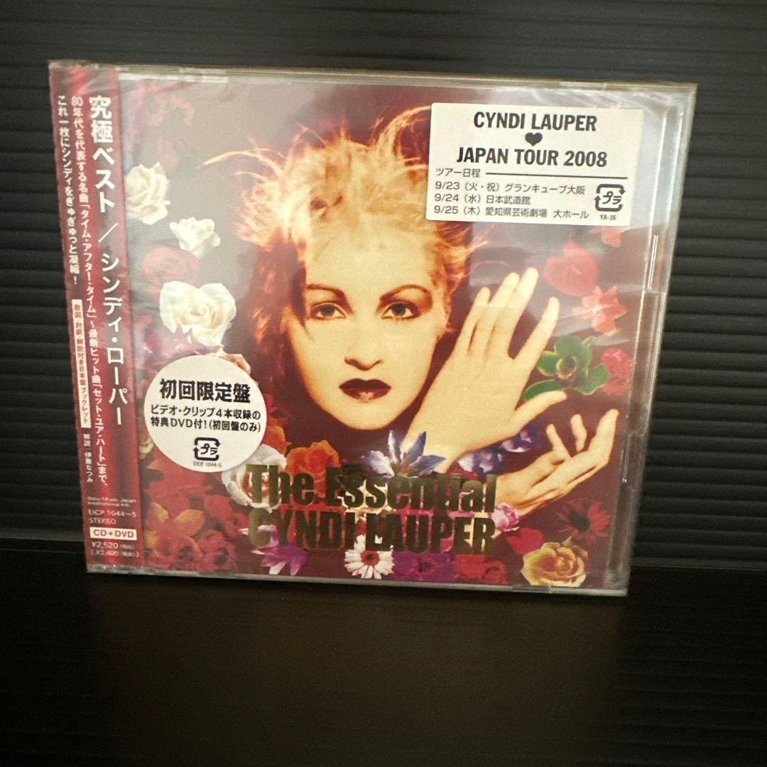 Cyndi Lauper The Essential CD+DVD Japan Press Limited Edition with OBI 2008
