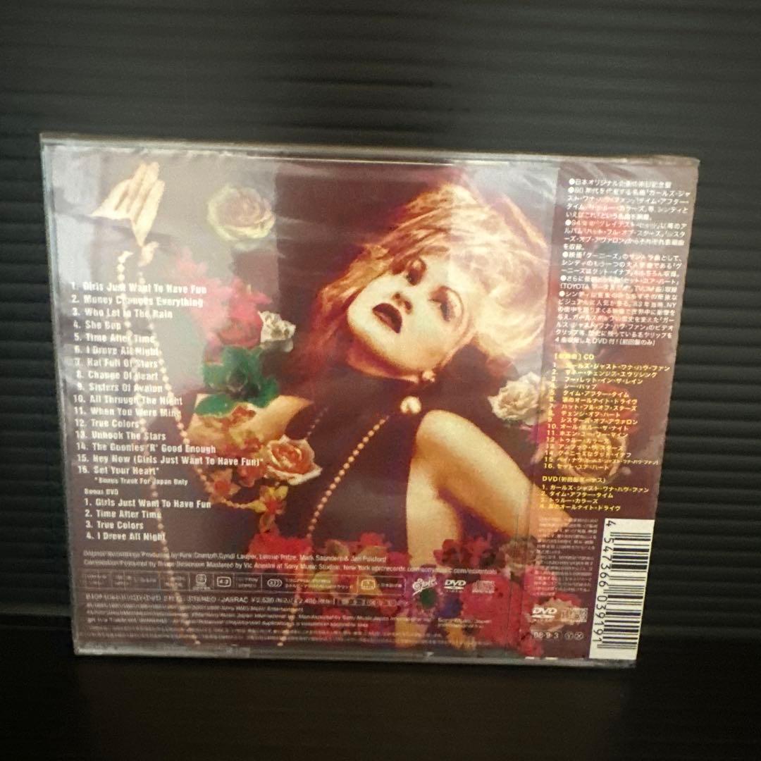 Cyndi Lauper The Essential CD+DVD Japan Press Limited Edition with OBI 2008