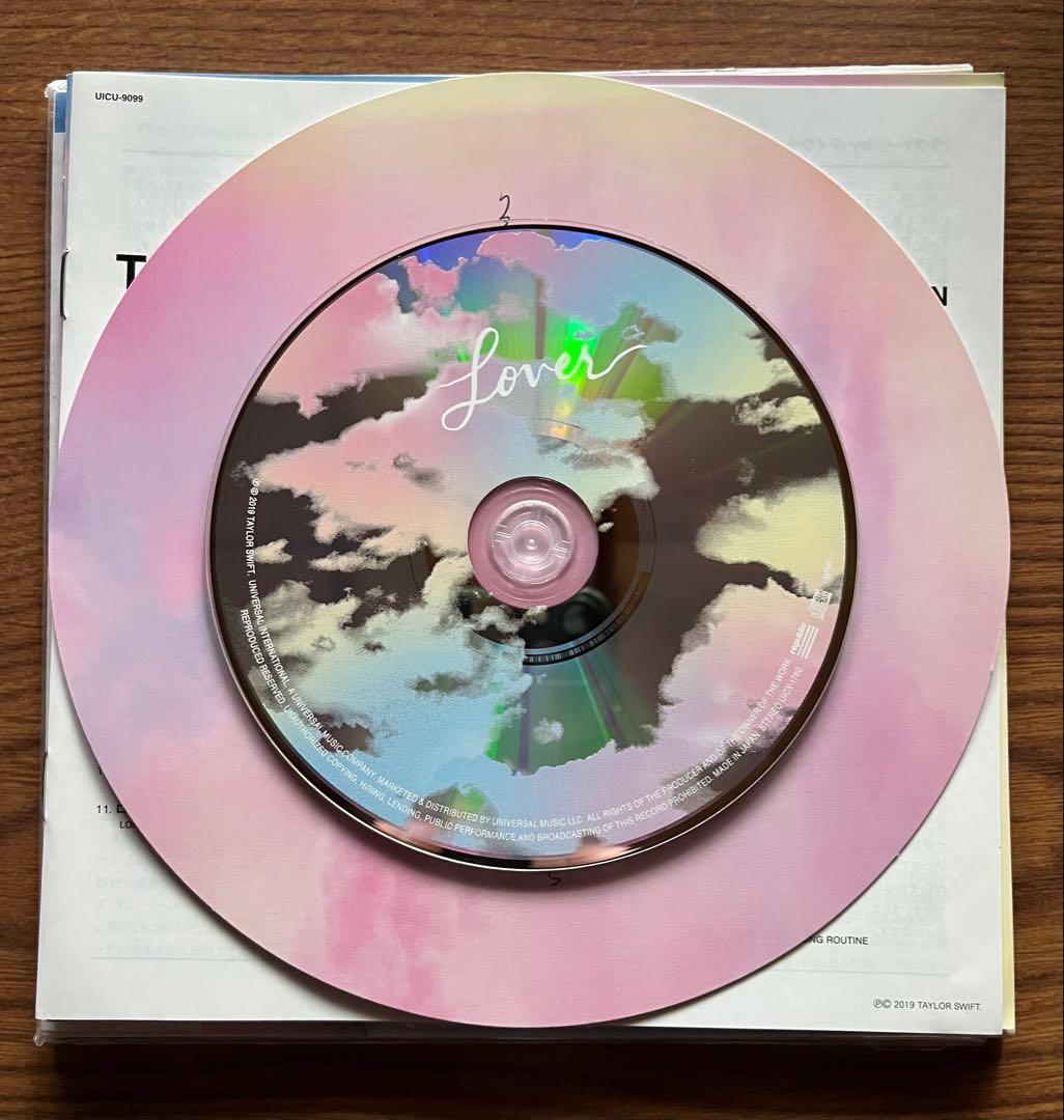 Taylor Swift Lover Japan Special Edition CD+DVD 7-Inch Paper Sleeve Limited