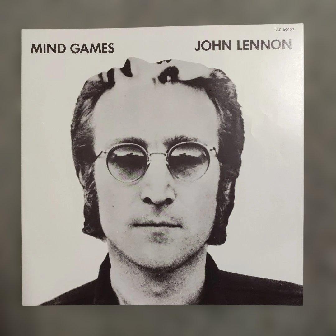 John Lennon Mind Games LP Japan EAP-80905 with Obi and Booklet