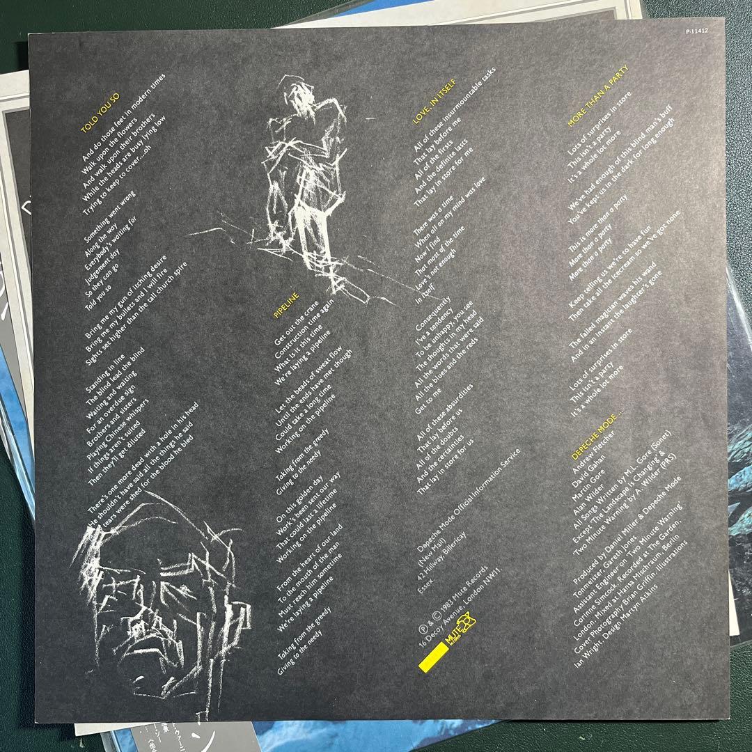 Depeche Mode Construction Time Again LP Synth-Pop 1983 Used 〜 | Japansoundstore