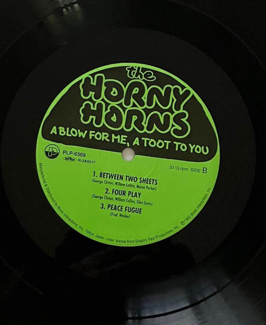 Fred Wesley & The Horny Horns - A Blow For Me, A Toot To You (1993 Japan LP)