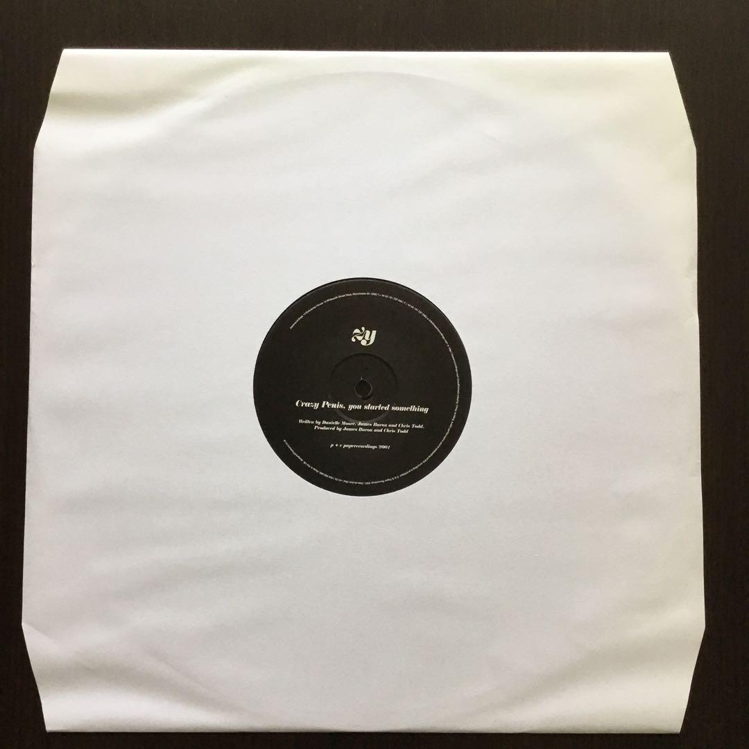 Crazy Penis - You Started Something / Real Nice Vinyl LP Paper Recordings
