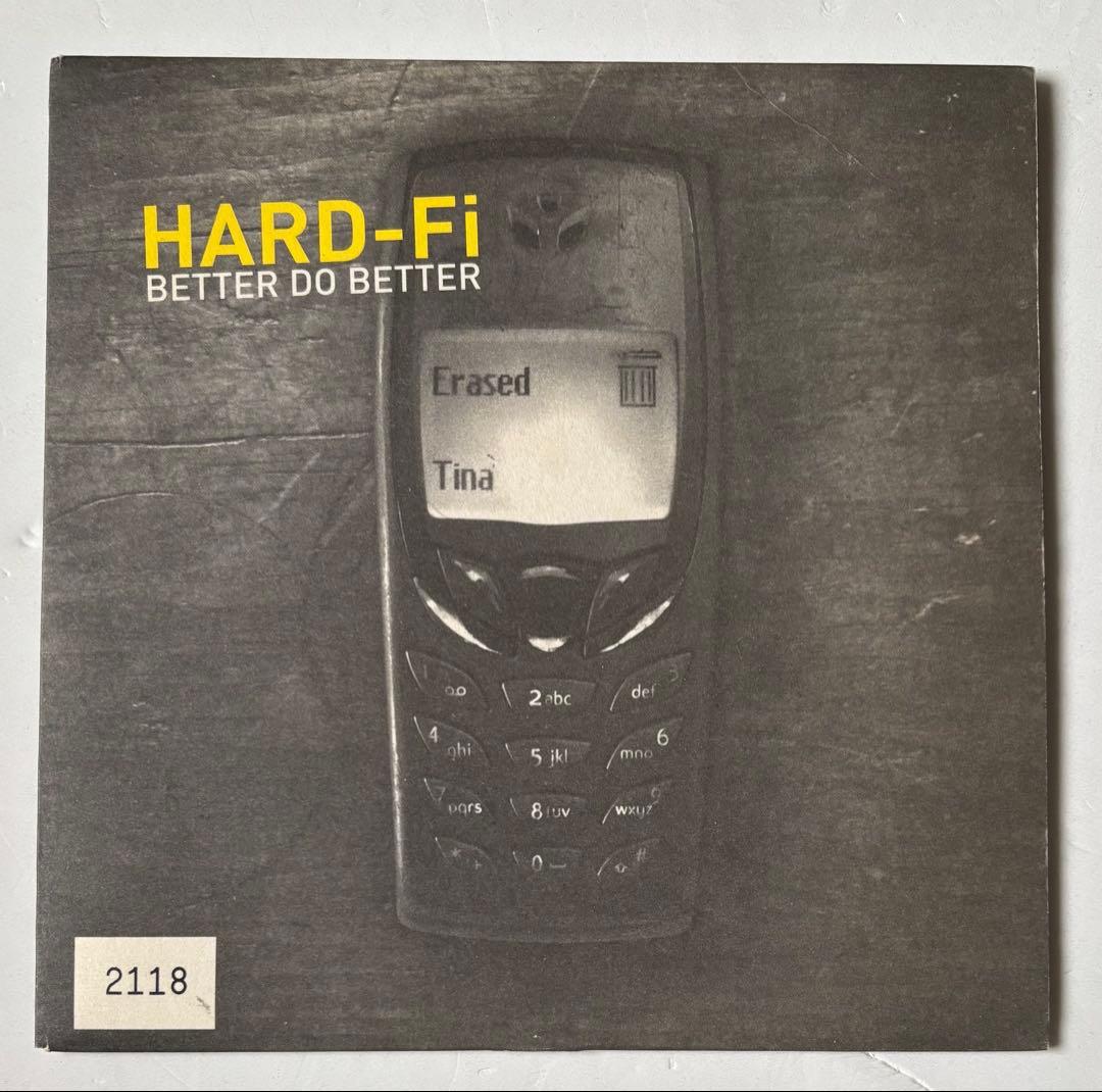 HARD-Fi Better Do Better 7" Vinyl Record Yellow Wax Indie Rock UK Import