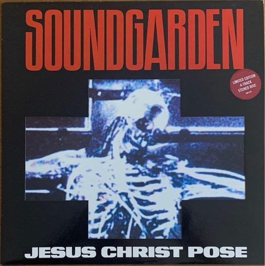 Soundgarden - Jesus Christ Pose 12" Single Etched Disc Vinyl UK/EU Original