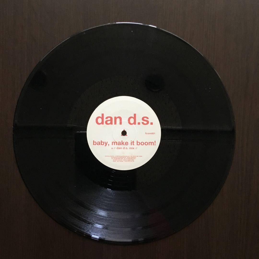 Dan D.S. - Baby, Make It Boom! 12" Vinyl Record UK Electronic House Club