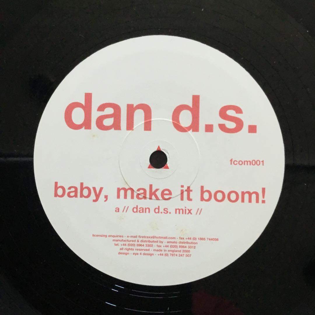 Dan D.S. - Baby, Make It Boom! 12" Vinyl Record UK Electronic House Club