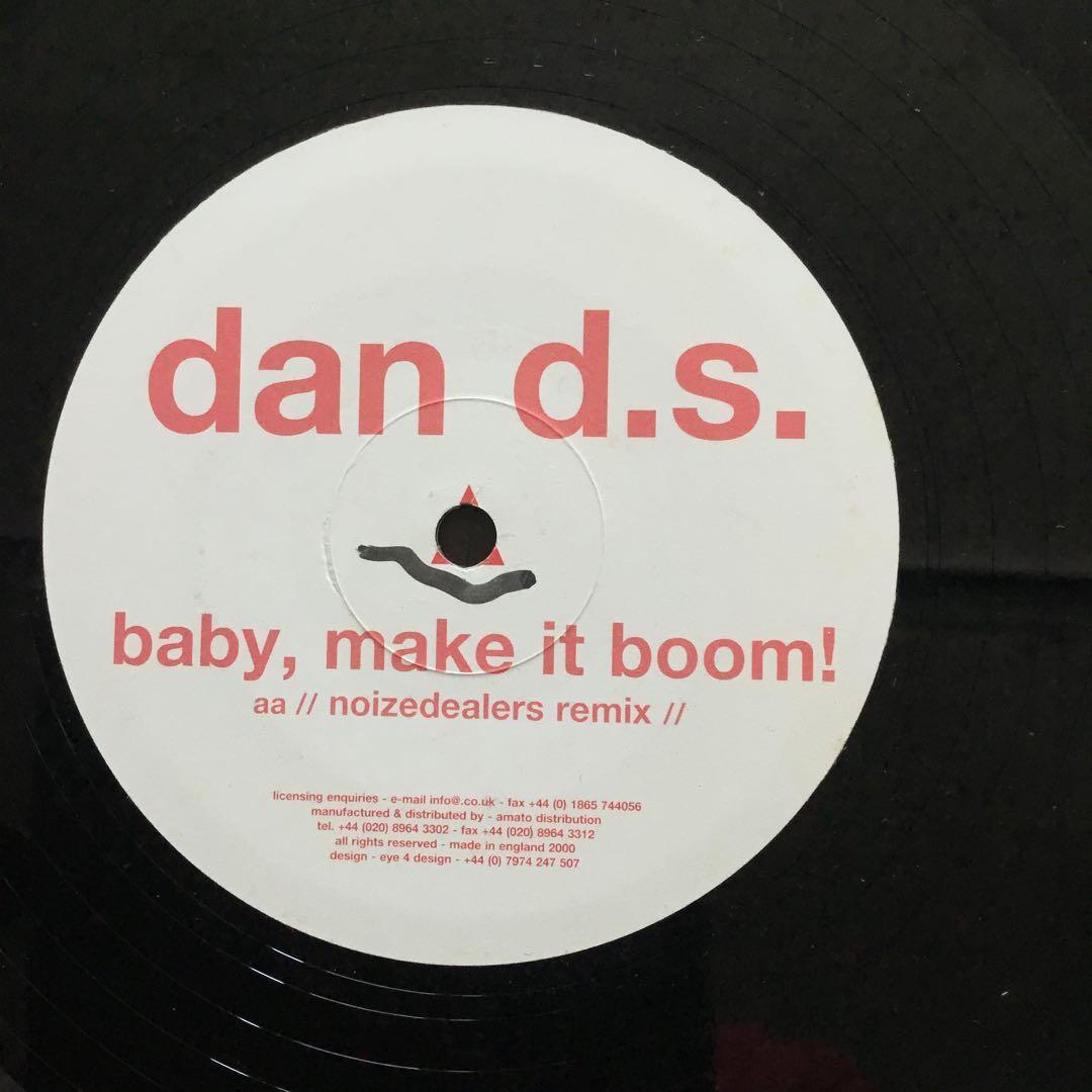 Dan D.S. - Baby, Make It Boom! 12" Vinyl Record UK Electronic House Club