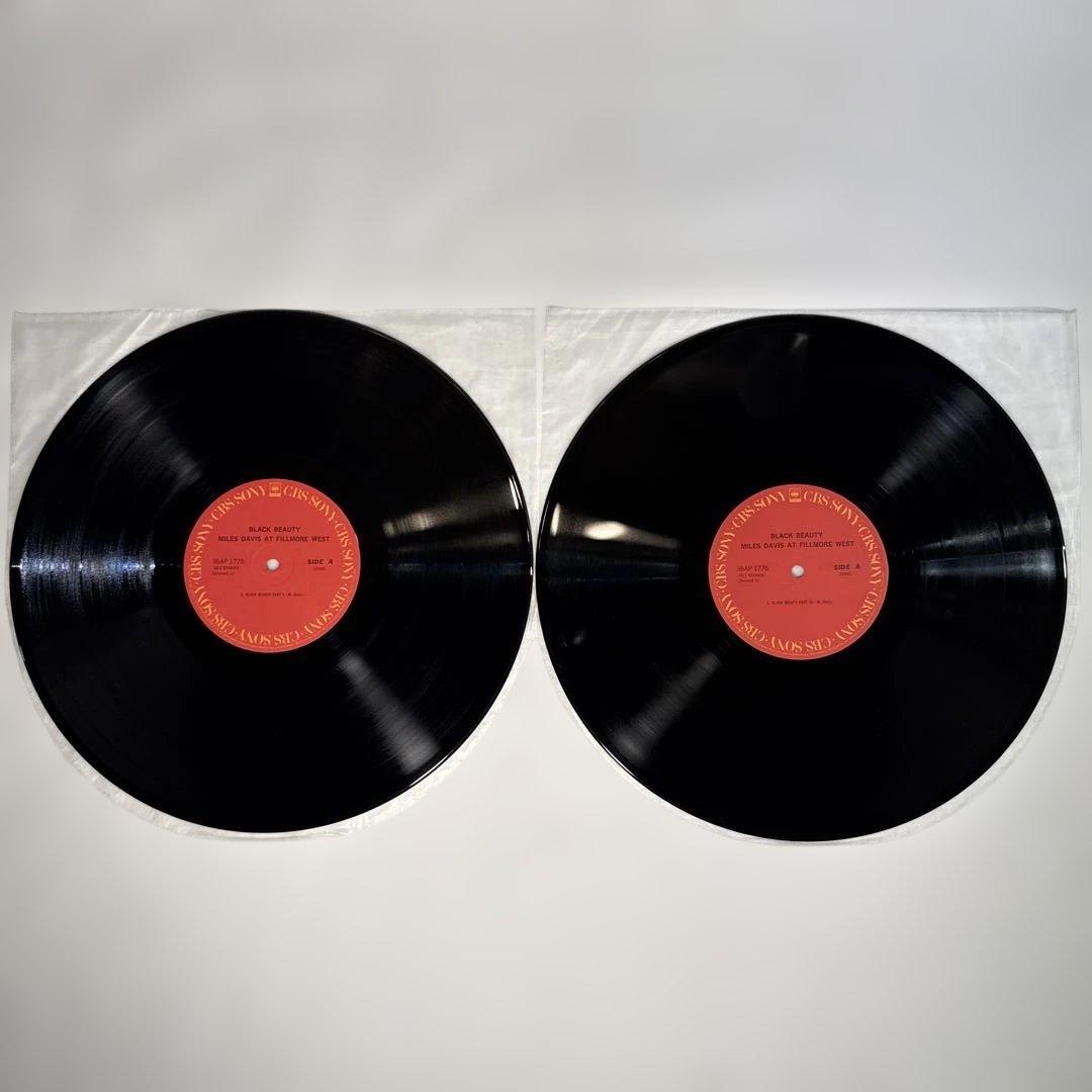 Miles Davis - Black Beauty: At Fillmore West 2LP Japan 36AP1775/76 Jazz Fusion